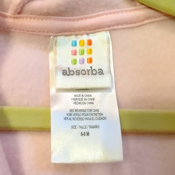 NWOT Absorba Baby Pink Fleece Winter Suit, 6-9 Months - Picture 5 of 11